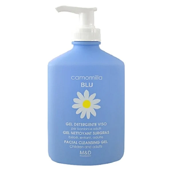 Camomilla Blu Gel Nettoyant Surgras idéal pour le nettoyage quotidien du visage.