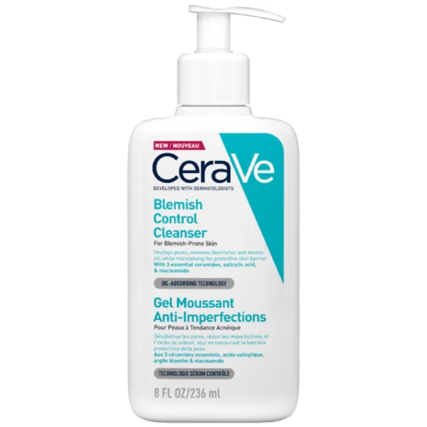 CERAVE BLEMISH CONTROL FACE CLEANSER 236ML
