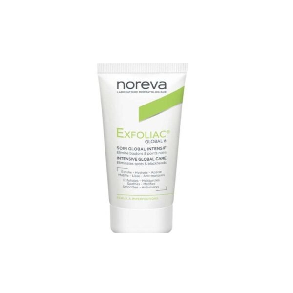 NOREVA EXFOLIAC GLOBAL6 SOIN GLOBAL INTENSIF  30ML-VENTE FLASH